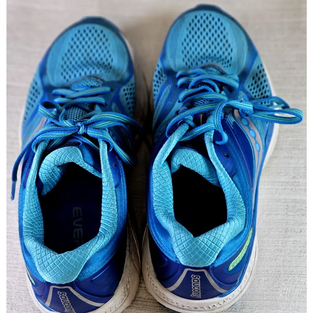 Saucony Guide 10 Women's Everun Shoes Running Sneakers Tennis Athletic Blue 9.5 - Picture 5 of 7